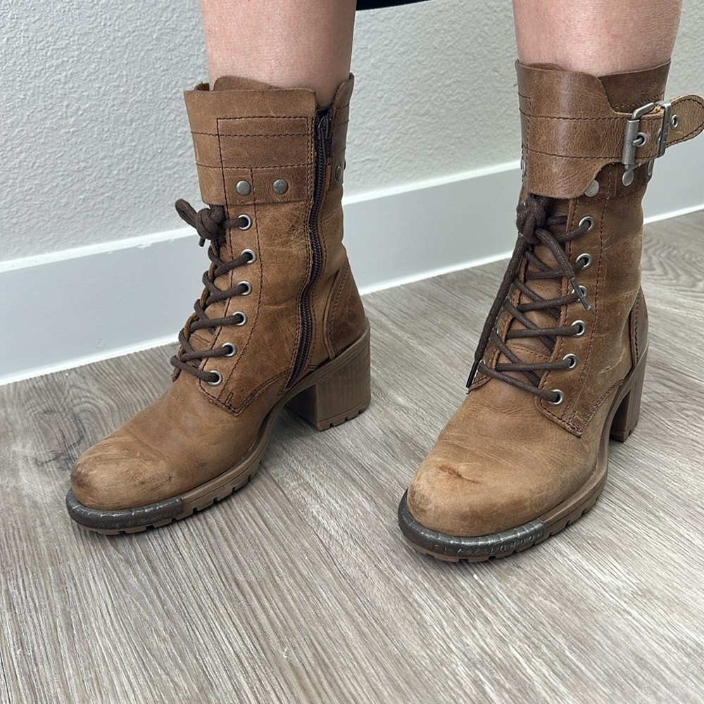 Fly London Authentic Leather Boots